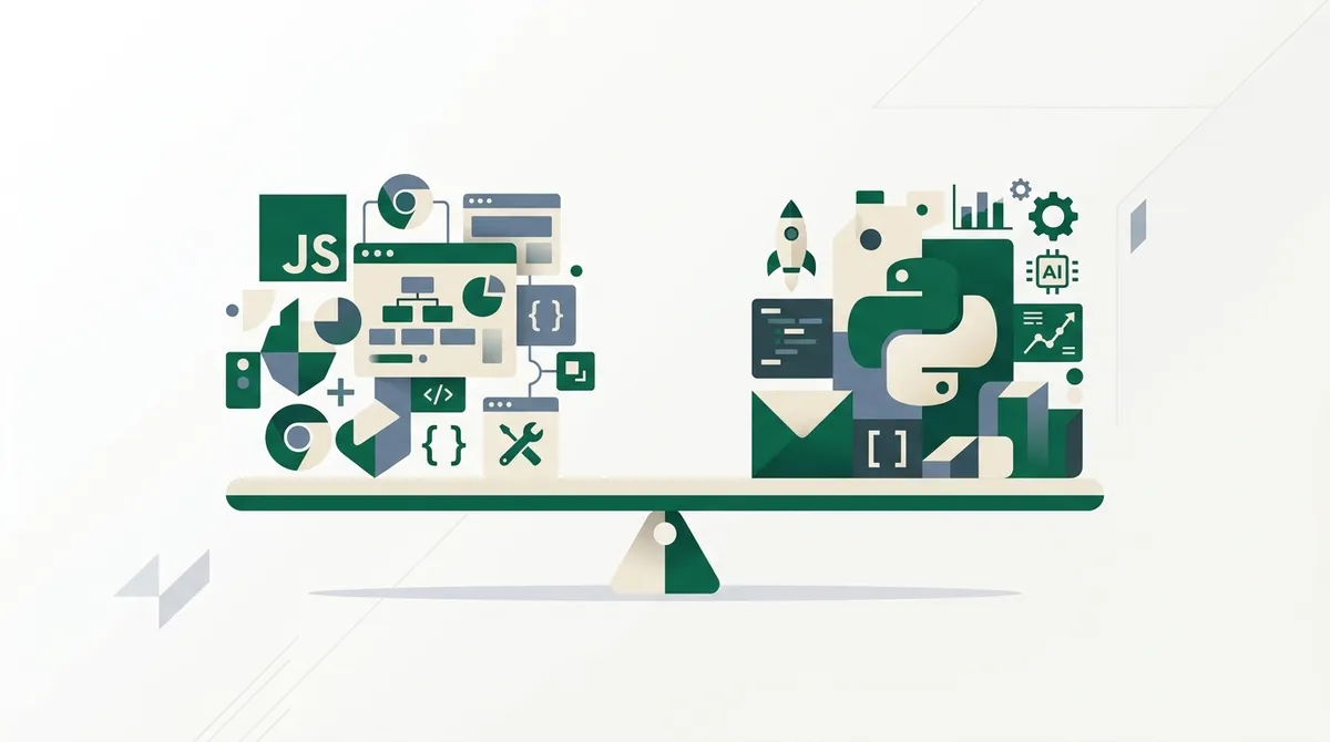 javascript vs python web scraping